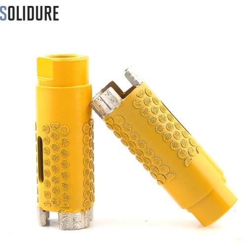 1-1/4" arbor 5/8-11" electroplated protection 32mm diamond dry core bit for dry drilling stone,tile and concrete