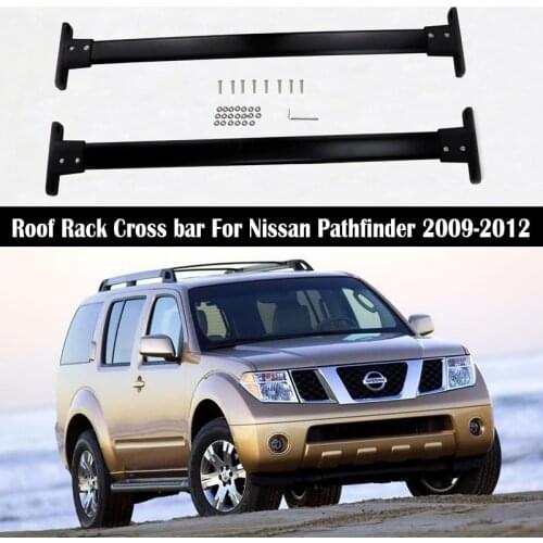 Aluminum Alloy Roof Rack For Nissan Pathfinder 2005-2012 Rails Bar Luggage Carrier Bars top Cross bar Rack Rail Boxes