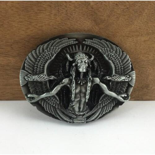 BuckleClub wholesale retro zinc alloy belt buckle western jeans gift belt buckle FP-03279-1 PEWTER FINISH for men