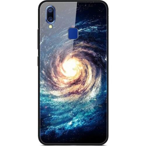 For VIVO Y95 Phone Case Tempered Glass Case Phone Cover Fitness Back Bumper Series 2