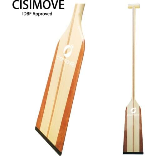 Dragon Boat IDBF approved Wooden Paddle with T Handle 5 pcs in one set