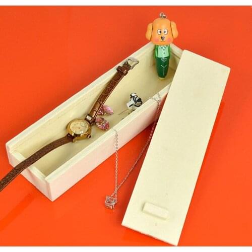 Wood Pencil Case Storage Box Creative Students Cute Wooden Pencil Box Multifunction Stationery School Gift LX1970