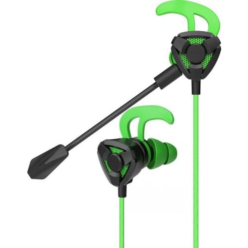 E-Sports with Microphone Plug-in Game Mobile Game Earphone in-Ear Mobile Phone Computer Wired Headset