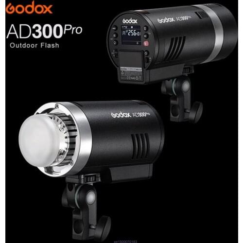 Godox AD300Pro Outdoor Studio Light 300Ws TTL 2.4G 1/8000 HSS For Canon Nikon Sony Fuji Olympus Pentax Photography Lighting