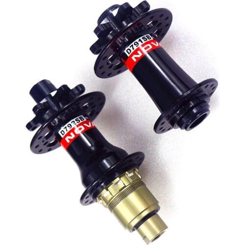 Carbon wheels mtb disc brake hubs NOVATEC D791SB D792SB 100x15 142x12 mtb bike hub boost 110x15 148x12 XD