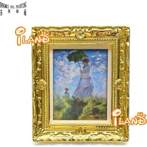 Oil Painting world famous paintings Mini on Small Thin Board Match Framework High Quality 2021030502