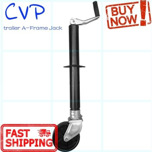 Round A-Frame trailer jack topwind with caster wheel 1200 lbs boat RV trailer camper,trailer parts