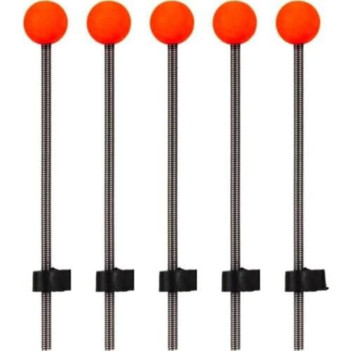 5PCS 10cm/9cm Mini Winter Ice Fishing Rod Winter Fishing Pole Rod Tip For Fishing Accessories Winter Fishing Rods