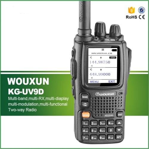 New Walkie Talkie KG-UV9D VHF136-174MHz &UHF400-512MHz Dual Band Multi-functional Radio Dual Band TX,SEVEN BANDS RX
