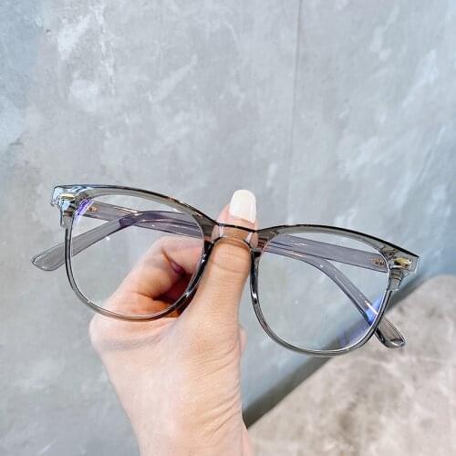 Anti Blue Light Glasses Men Black Round Eyeglasses Frames Women Optical Spectacles Computer Eye Protaction Glass