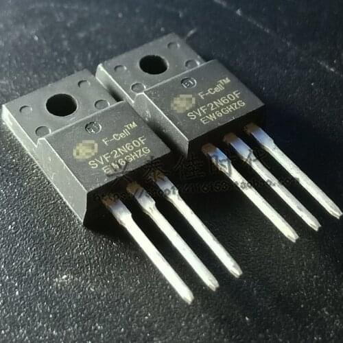 Original new 5pcs/ SVF2N60F 2A600V TO-220F