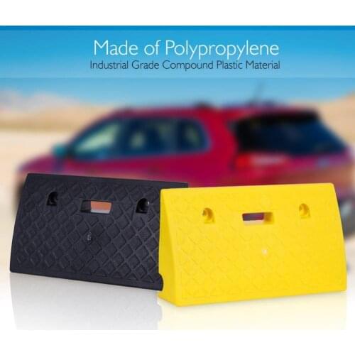 Curb Ramps Portable Lightweight Plastic Heavy Duty Plastic Threshold Ramp Kit Set for DrivewayTruck, Scooter Wheelchair Ramps