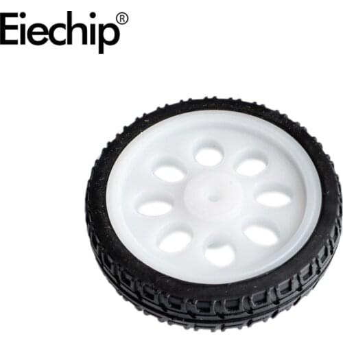 1PCS Rubber Tires Plastic 521 DIY Robot tire rubber wheels Accessories Apply to robot intelligent car electronic design toys