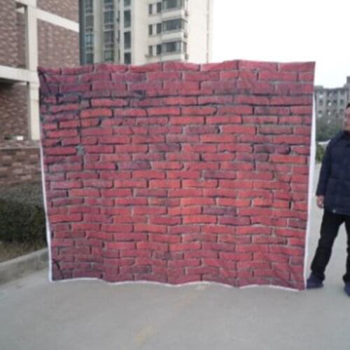 Pro Backdrop System (Brick Wall) Stage Magic Tricks Large Illusion Velcroed Frame Party Magic Show Gimmick Professional Magician