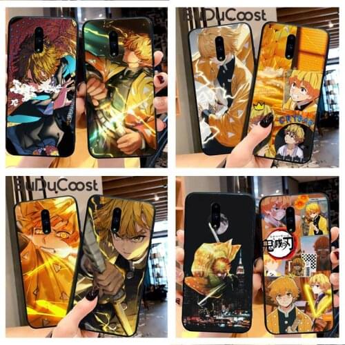 Riccu Demon Slayer Agatsuma Zenitsu Phone Case For Redmi Note 8 8A 7 6 6A 5 5A 4 4X 4A Go Pro Plus Prime