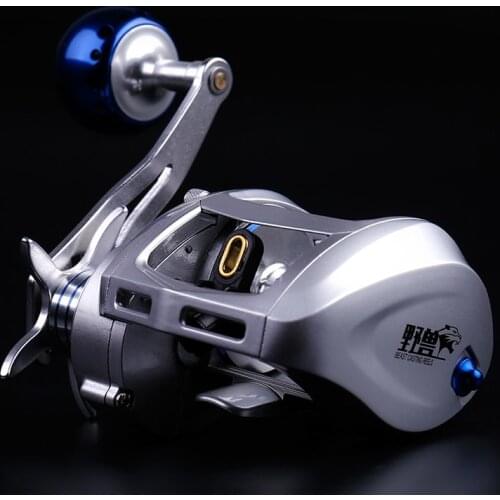 Beast baitcasting fishing reel,12kg drag force,6.5:1, 14BB,left/right handed,free shipping