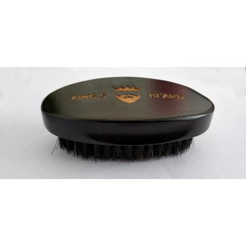 High-Grade Brush Mens Shaving Brush Boar Bristle Natural wood Black Beard Brush 4.7inch