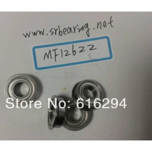 The high quality 10PCS MF126ZZ flange bearing 6 * 12 * 4mm mf126zz Flanged ball bearings --- free shipping