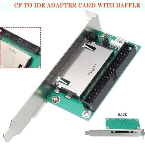 High Quality CF To IDE Adapter Low Power Consumption PCI Bracket Back Panel Converter Adapters Computer Accessories