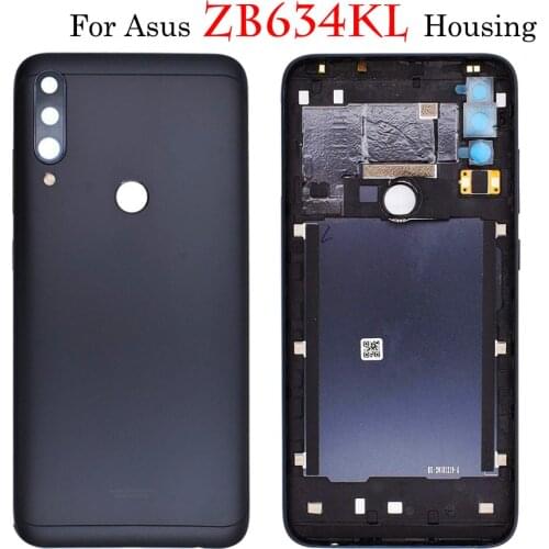 For Asus Zenfone Max Plus (M2) ZB634KL Back Cover Battery Case Replacement Parts For Asus Zenfone Max Shot ZB634KL back housing