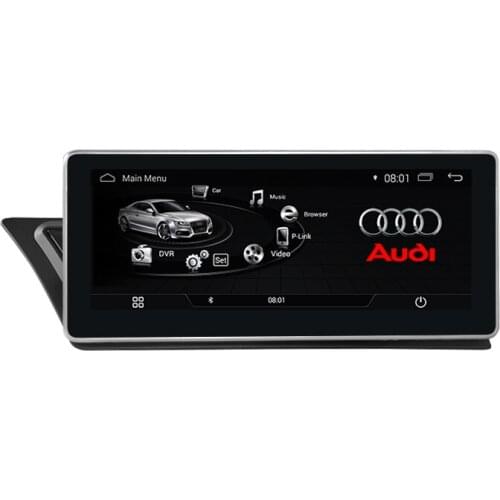 10.25'' Android 9.0 Car DVD GPS Player NAVIGATION RADIO AUTO for Audi A4 A5 2009-2015 4G RAM 64G ROM 8 cores stereo auto audio