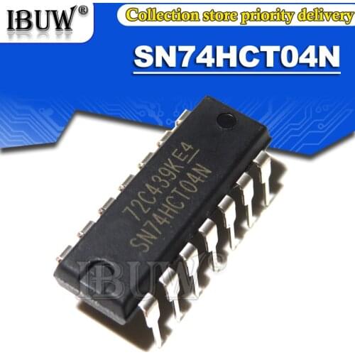 10PCS SN74HCT04N DIP14 SN74HCT04 74HCT04N 74HCT04 DIP Integrated IC