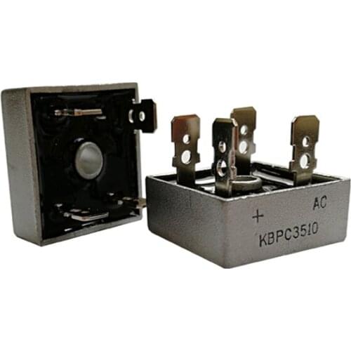 2PCS/LOT KBPC3510 35A 1000V Diode Bridge Rectifier Original
