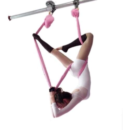 5meter hammock+1 pair carabiner+1 pair daisy chain Aerial flying Aerial Yoga hammock Equipment AntiGravity Fitnesst freeshiping