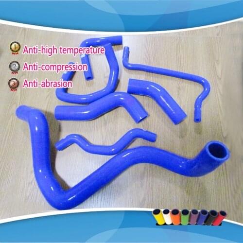 7 pieces For VW MK4 GOLF / BORA / Jetta 1.8t AUM AUQ silicone radiator coolant intercooler turbo hose kits