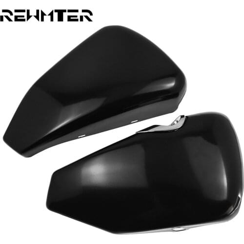 Motorcycle Left Right Battery Side Fairing Cover Black For Harley Sportster XL883 XL1200 Iron 1200 883 2014-2020 2019 2018 2017