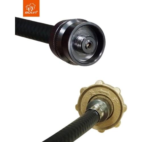 Bulin BL10F Gas Stove Hose Converter 150cm Gas Pipe Adapter Conversion Head For Gas Tank Outdoor Camping