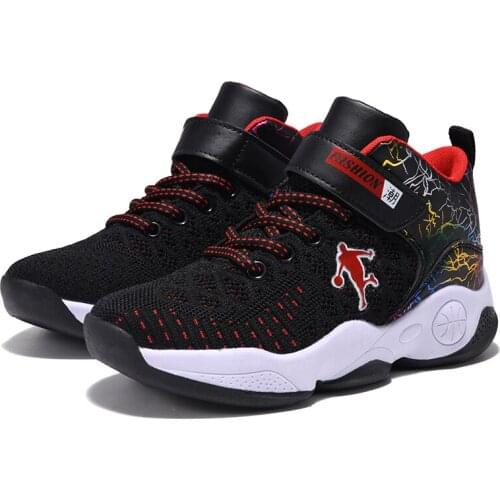 Non-slip Kids Sport Shoes Autumn New Childrens Basketball Shoes for Boys Boys Sneakers Outdoor Sneakers Boy Trainers