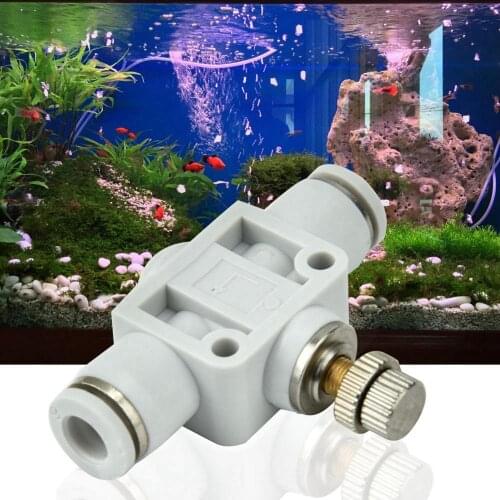 CO2 Control Valve Diffuser CO2 Special Fine-Tuning Valve CO2 Generator Fish Water Grass DIY Homemade Regulating Valve White