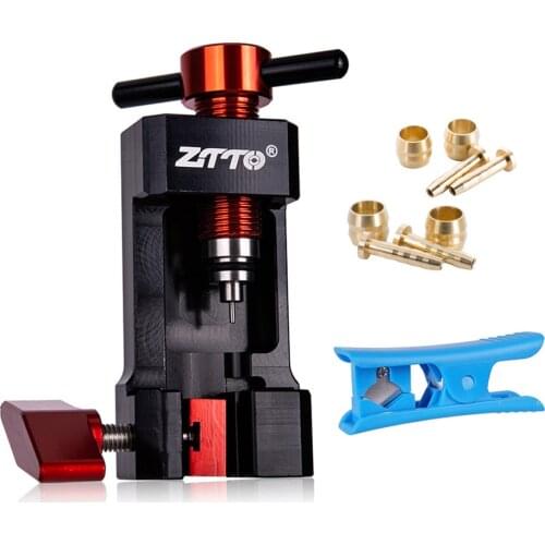 Bike Bicycle Hydraulic Disc Brake Oil Needle Tool Driver Hose Cutter Cable Pliers Olive Connector Insert BH59 BH90 Install Press