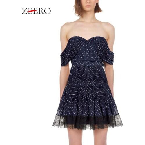 Huan-Qing Summer Polka Dot Dresses