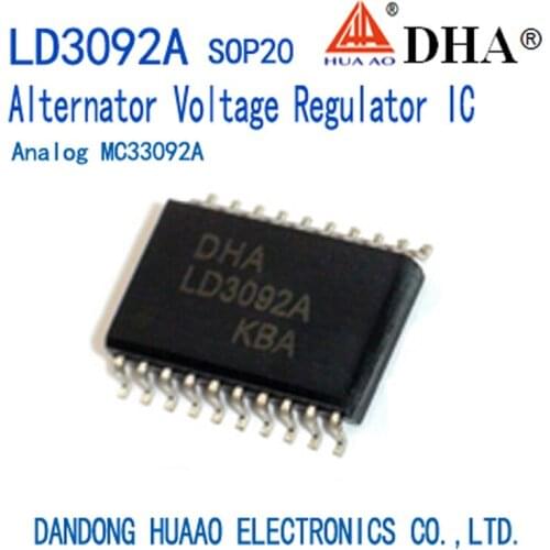 LD3092A MC33092A Automotive Alternator Voltage Regulator ASIC SOP20W