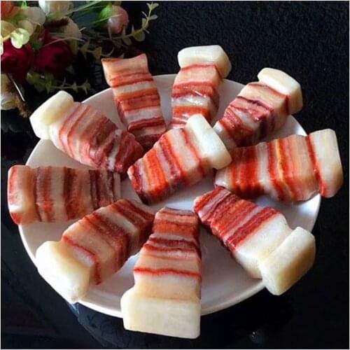 Natural crystal mineral decorative stone pork stone1pc