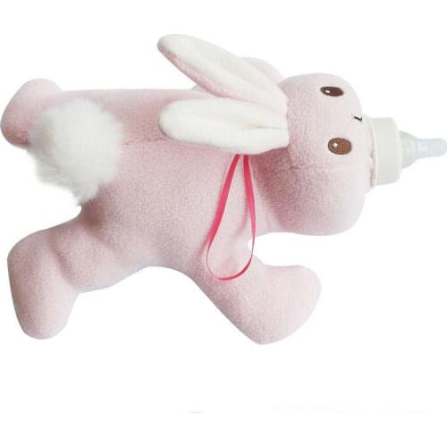 New Cute Kids Cartoon Feeding Bottles Bag Baby Lovely Milk Bottle Plush Pouch Cover Toy