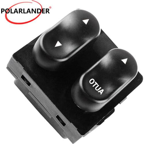 Durable Driver Power Window Switch Master Power Window Switch For Ford F350 F250 F150 w/ 2 door Front LH Left Driver Side