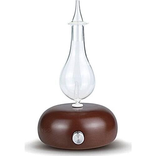 Glass diffuser essential oil cold spray fragrance instrument solid wood creative cold fragrance instrument household atomizer