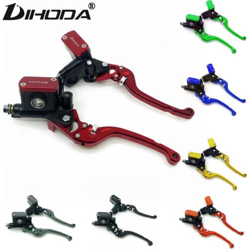 Universal Brake Pump Master Cylinder Motorcycle lever Handlebar Hydraulic clutch Racing motor for honda Yamaha Kawasaki Suzuki