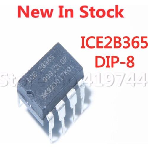 10PCS/LOT ICE2B365 2B365 DIP-8 Power Chip In Stock New Original