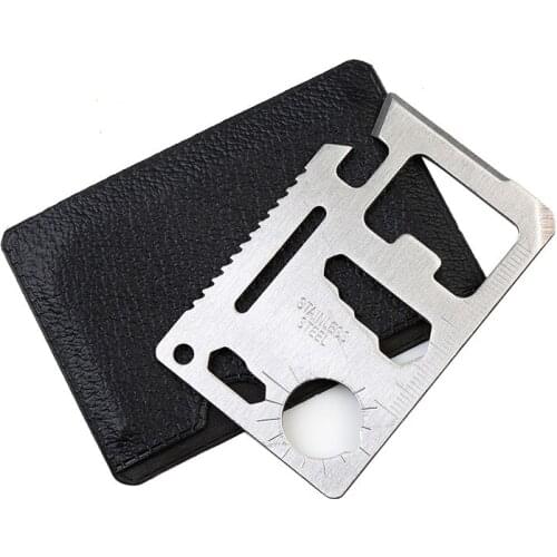 100pcs Multifunctional Card Knife, Travel Portable Card Knife,Outdoor Universal Tool Knife,Military Card Knife,Wholesale