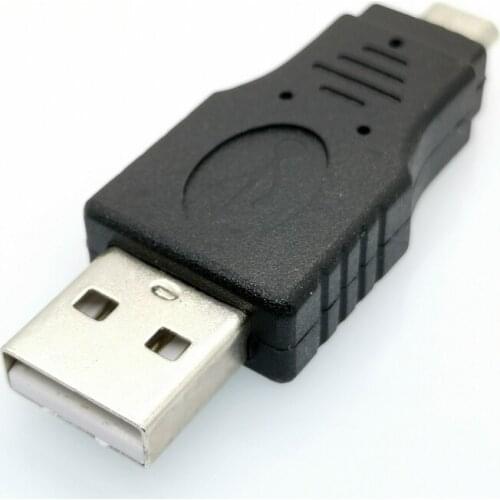 2pcs USB to Micro 5p USB Adapter connector High Speed USB2.0 A Male to Micro B male and Charging Cables for Samsung