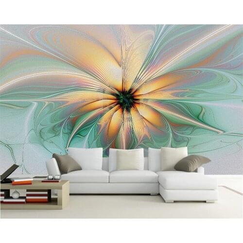 Customized 3D Large Wallpaper Beautiful 3D Flower Mural Living Room Bedroom Restaurant Hotel Decoration papel de parede фотообои