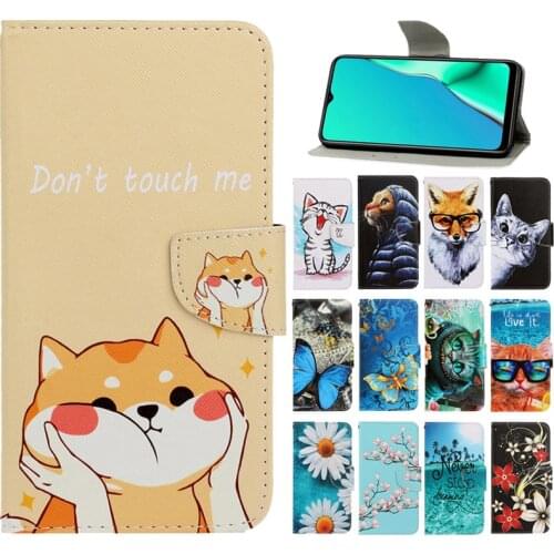 OPPO A9 2020 Leather Case on For Coque OPPO A 9 A9 2020 Case Phone Cover na for OPPO A5 2020 Flip Wallet Case Card Holder Etui