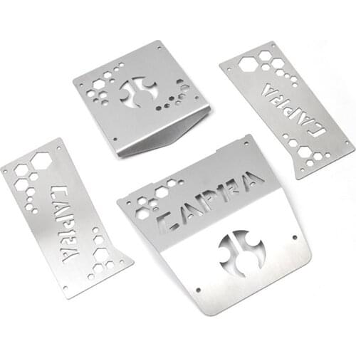 For Axial Capra 1.9 UTB Climbing Car Roll Cage Metal Body Shell Durable Stainless Steel Armor Panel