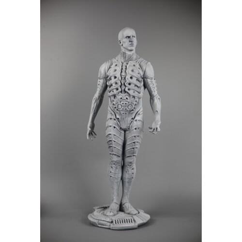 COOL! 1/6 White Model Statue GK Resin Prometheus Special engineer Space Knigh statue hand-run GK white model Body holiday gifts