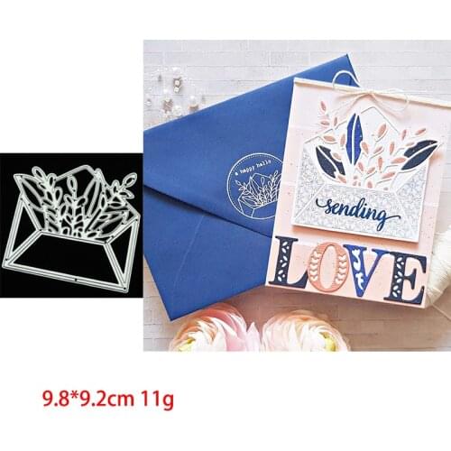Envelope Metal Cutting Dies 2021 New Diy Die Molds Scrapbooking Paper Making Die Cuts Crafts