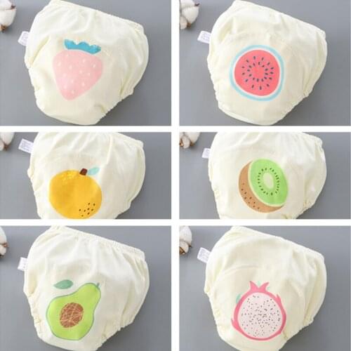 Reusable Diapers for Children Newborns Baby Cotton Waterproof Training Pants Nappy Eco-friendly Cloth Diapers Panties Washable